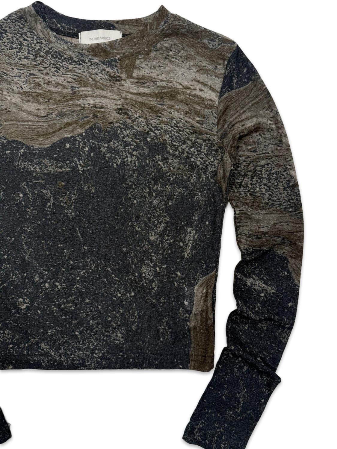 빈티지 me+em select 시스루 긴팔티 상품이미지2