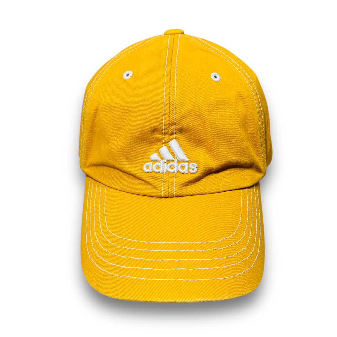 아디다스 삼선 로고 베이스볼 코튼 옐로우 볼캡 상품이미지3