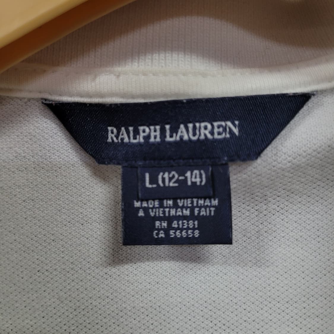 Ralph Lauren 랄프로렌 화이프 핑크 자수로고 빅포니 셔츠 상품이미지4