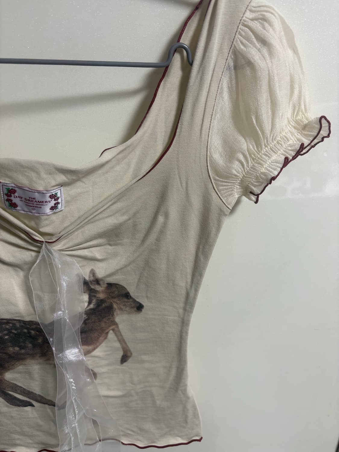 스컬프터 퍼프 탑 크림 S 상품이미지4