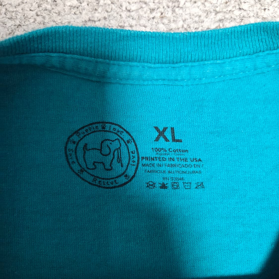 Puppie Love 빈티지 반팔 티셔츠 XL(105) 상품이미지5