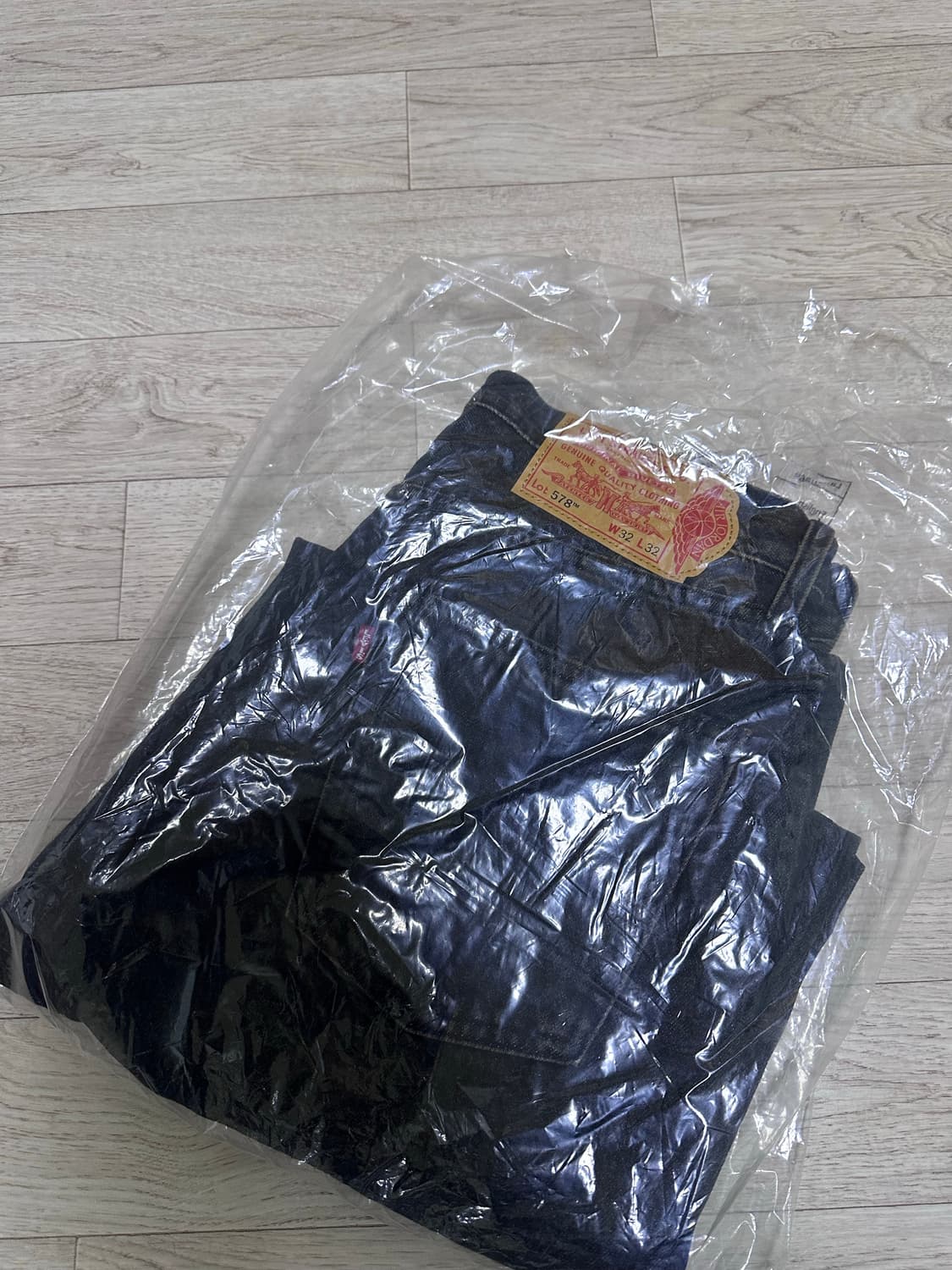 (32) 리바이스 X 조던 데님 578 배기 진 블랙 상품이미지1