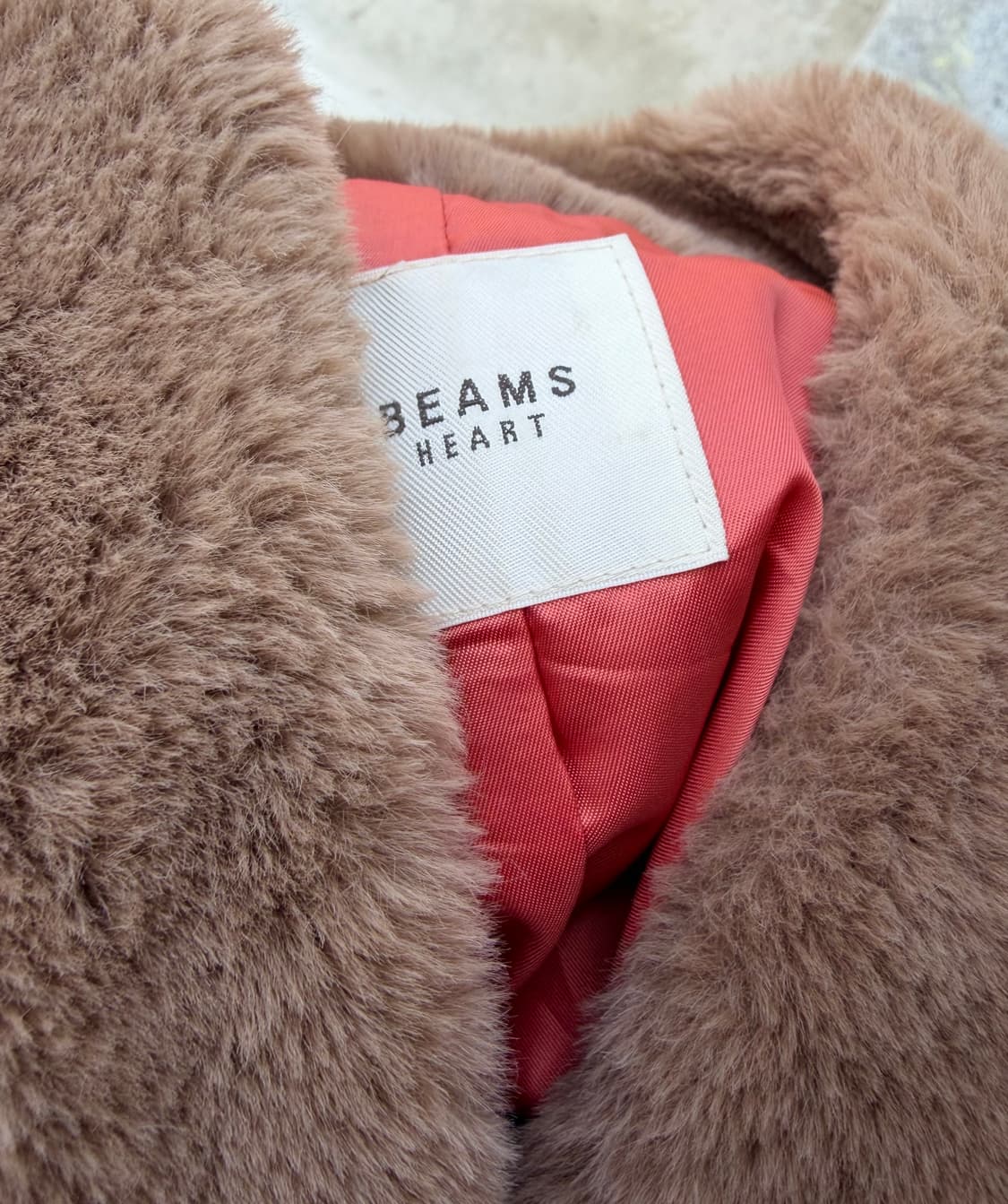 BEAMS 빔즈하트 페이크 퍼 상품이미지9
