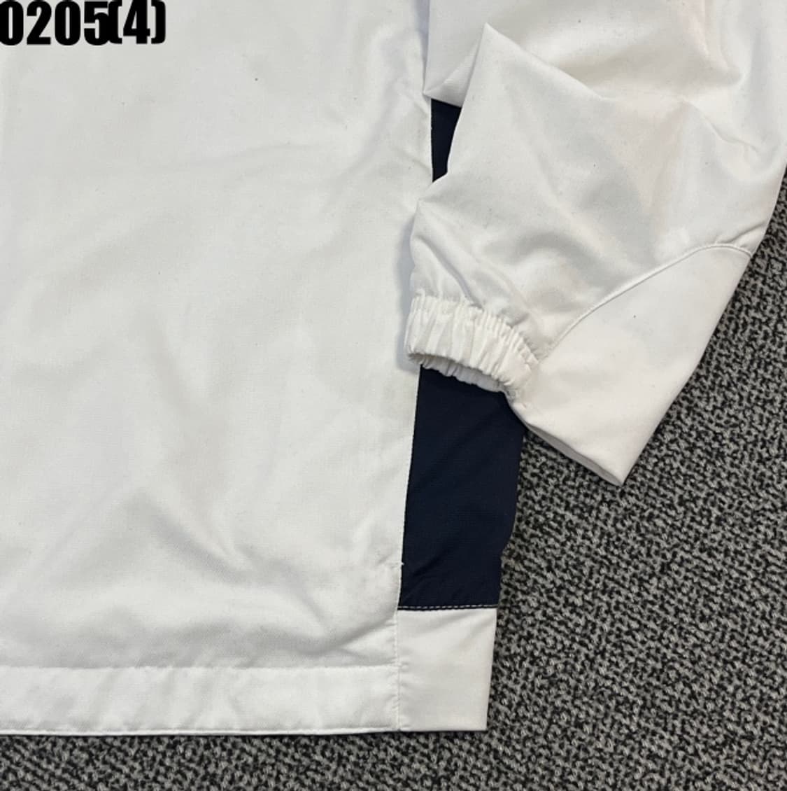 [XL] 나이키 키즈 여성 화이트/네이비 트랙탑 자켓 0205(4) 상품이미지3