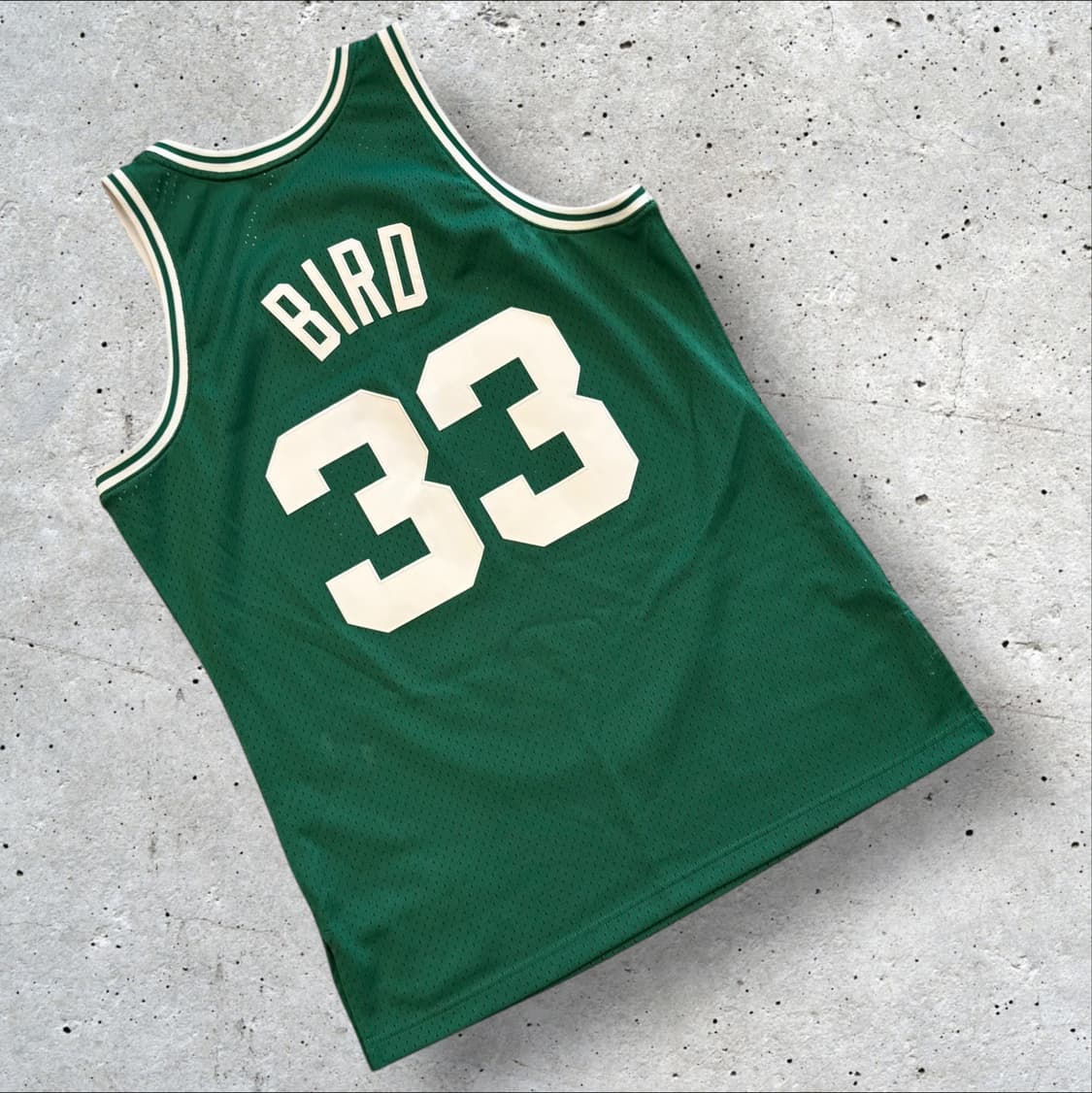 [L] 미첼앤네스 보스턴 셀틱스 래리 버드 33번 농구 유니폼 C431 상품이미지2