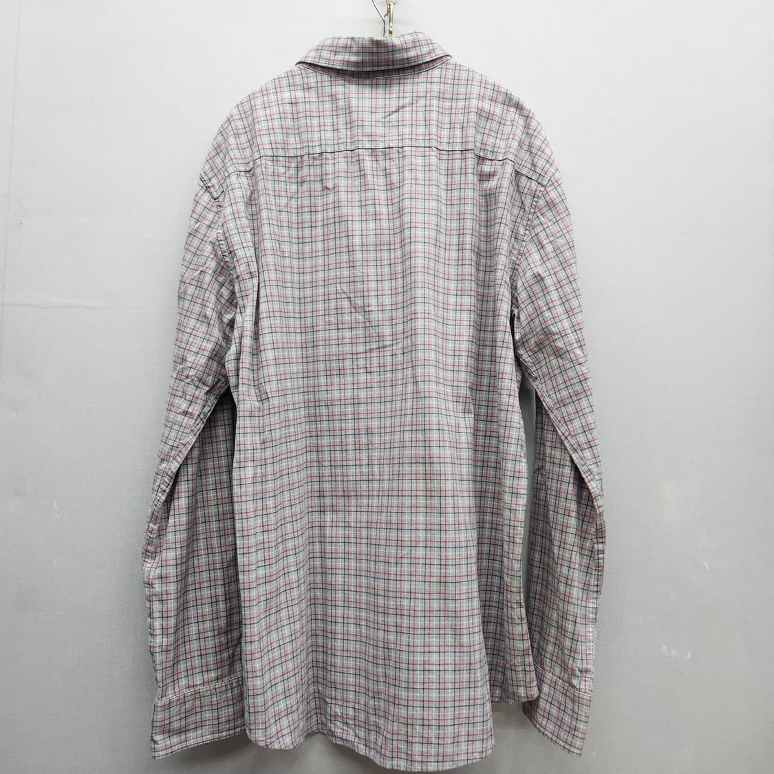 헤지스 로고 멀티컬러 체크 셔츠110(XL) 상품이미지4