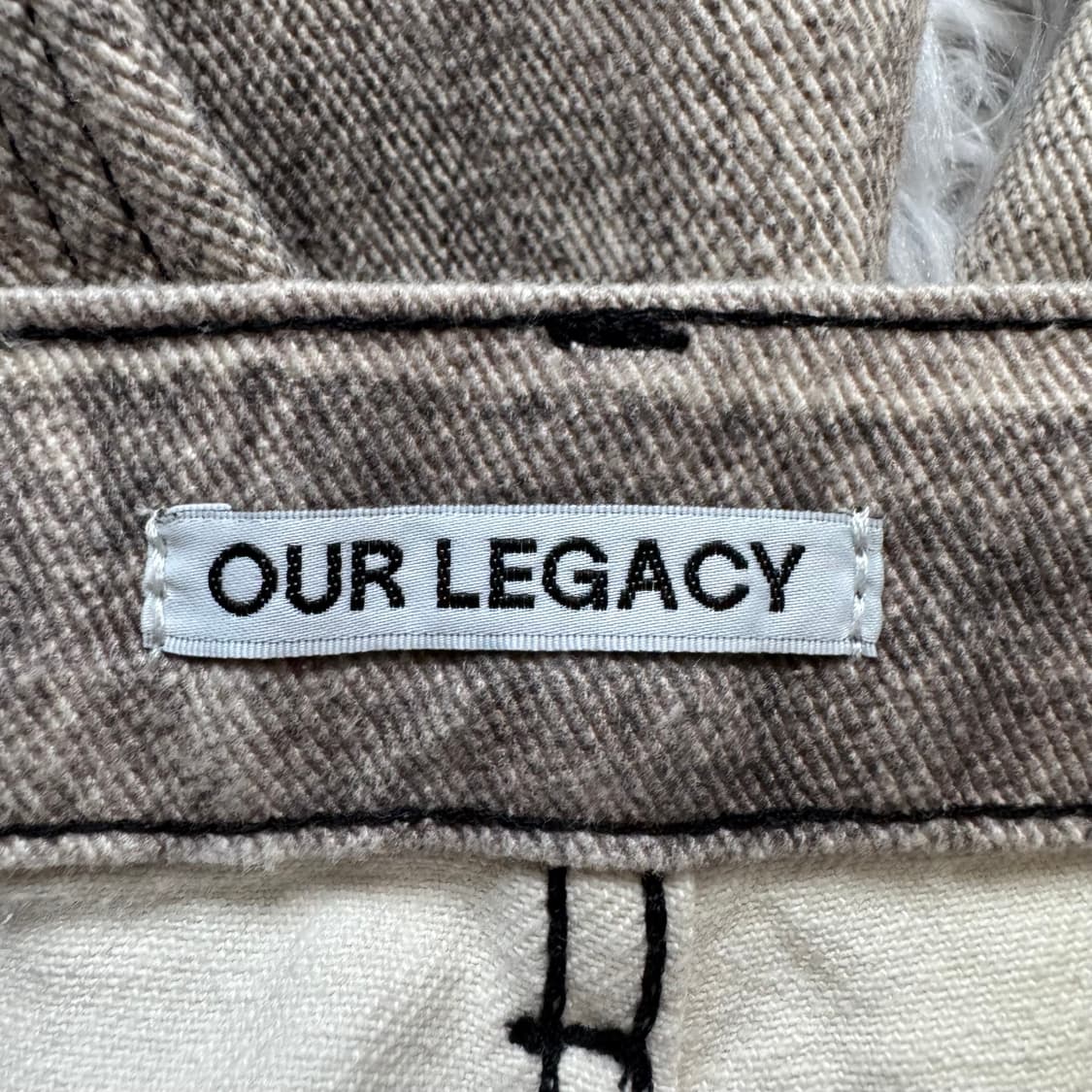 OUR LEGACY 일본빈티지 청바지 데님 아워레가시 미사용제품 XL32 상품이미지5