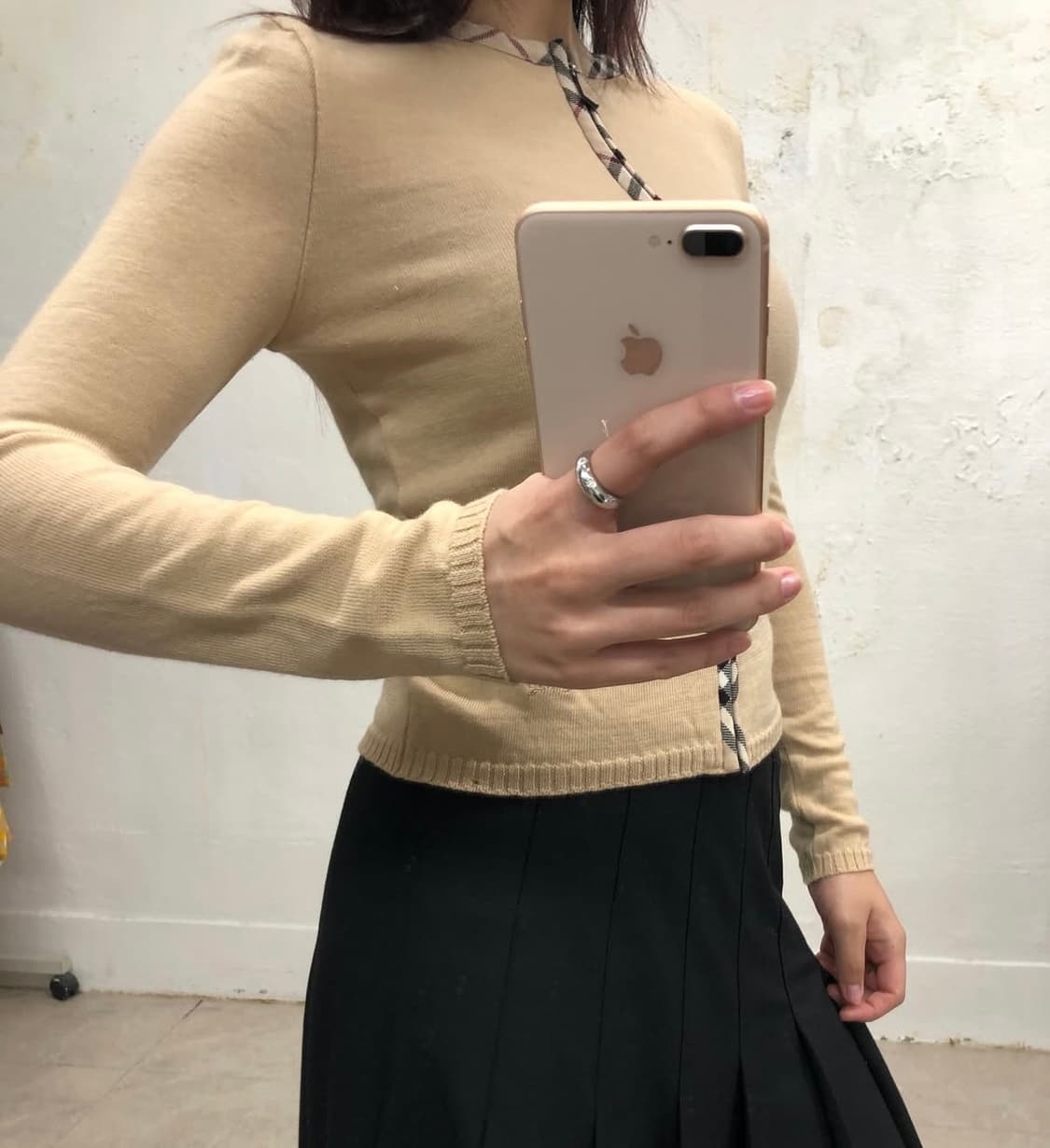 버버리 노바체크 가디건 상품이미지1