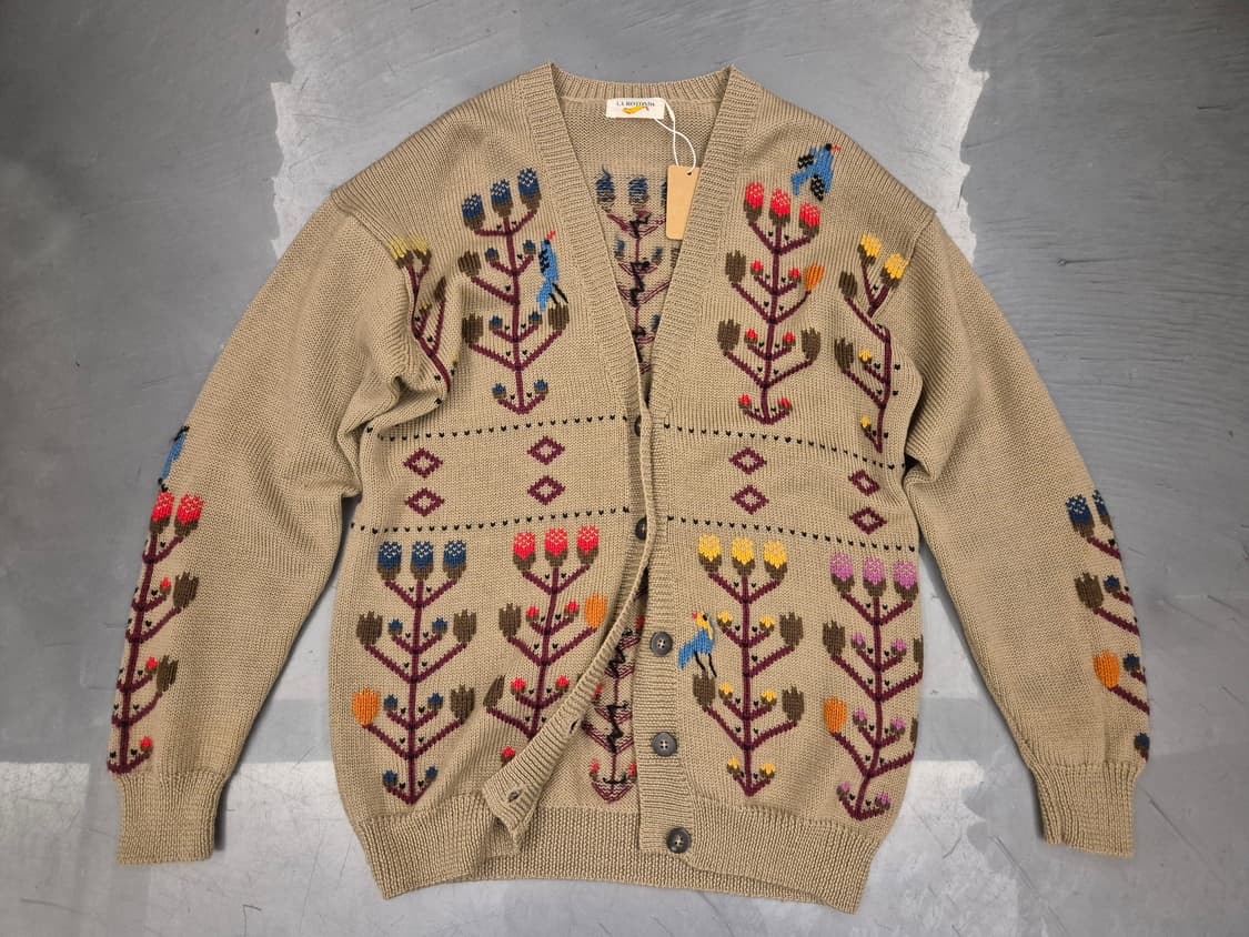 90s LA ROTONDA 플로랄 가디건 상품이미지1