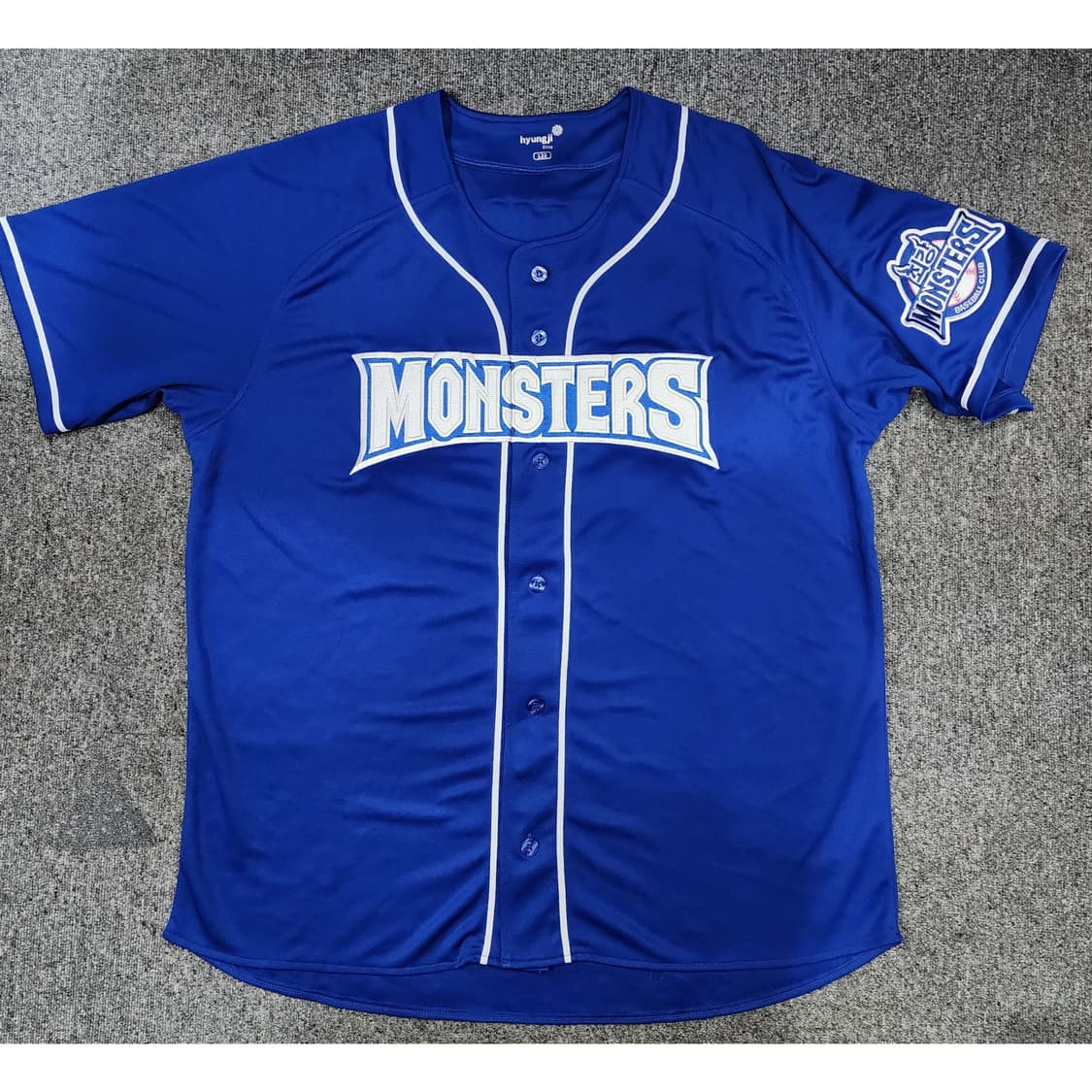 최강야구 최강몬스터즈 10번 이대호 반팔 유니폼 120(4XL) 상품이미지1