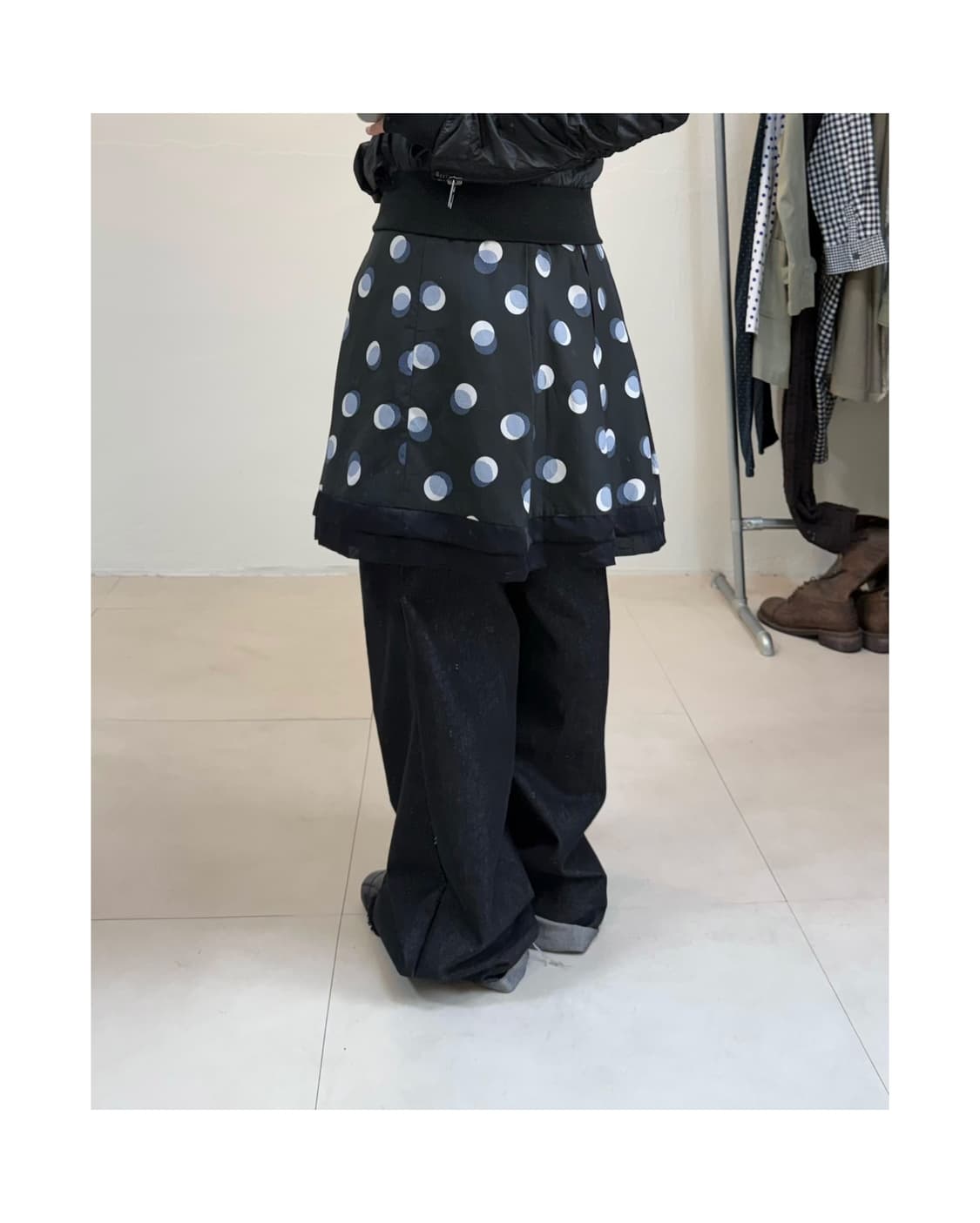 빈티지 미디 스커트 상품이미지5