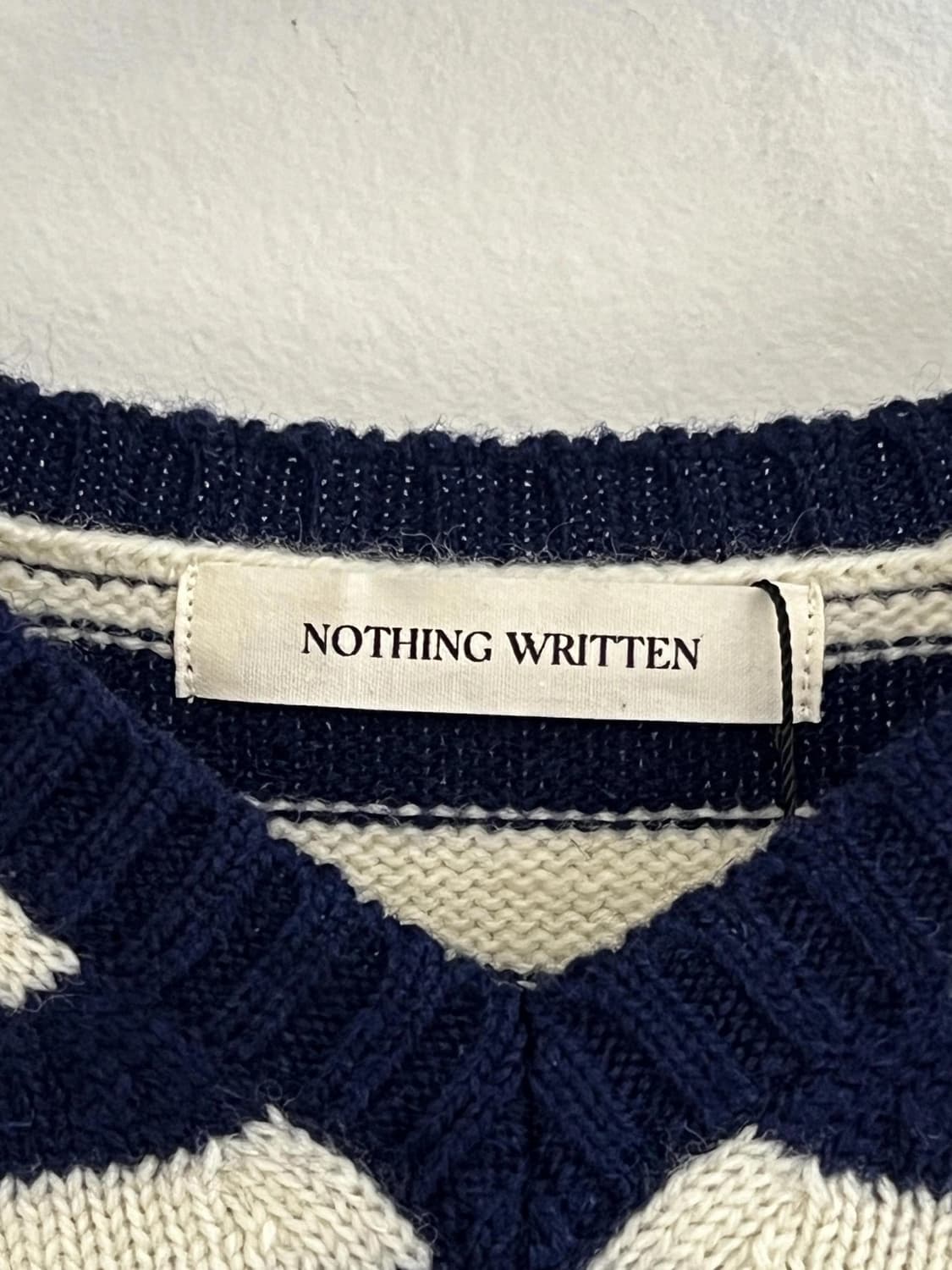 낫띵리튼 니트 상품이미지2