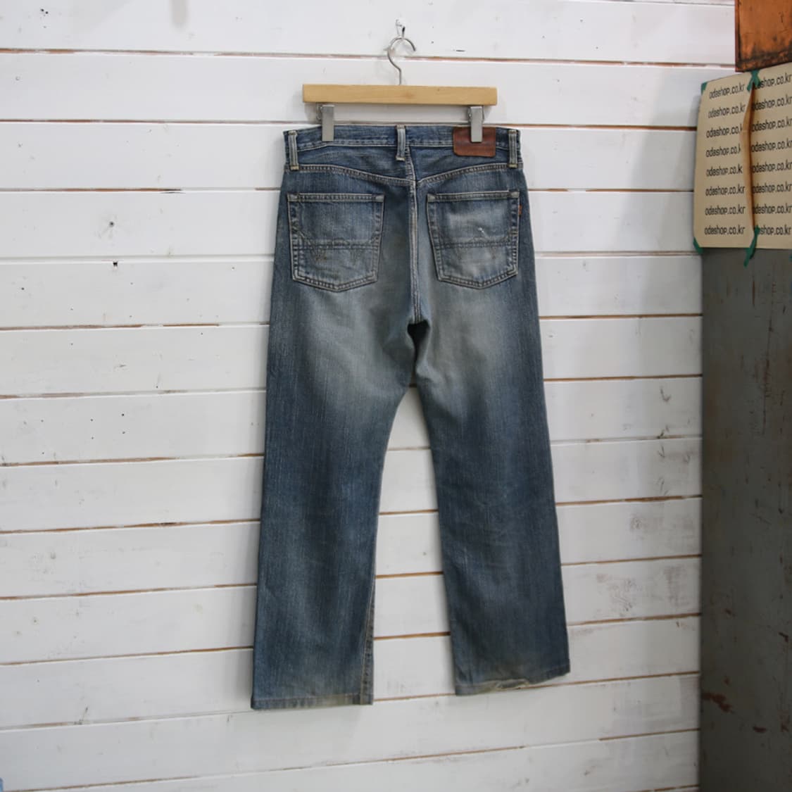 (착용컷) EDWIN 505ZX 셀비지 진 (남성용 31.5) 상품이미지2