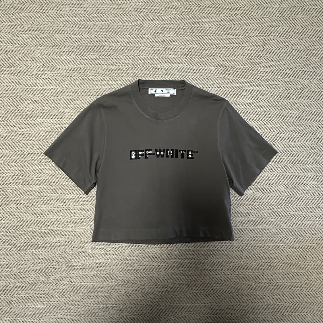 OFF-WHITE crop t-shirt 상품이미지2