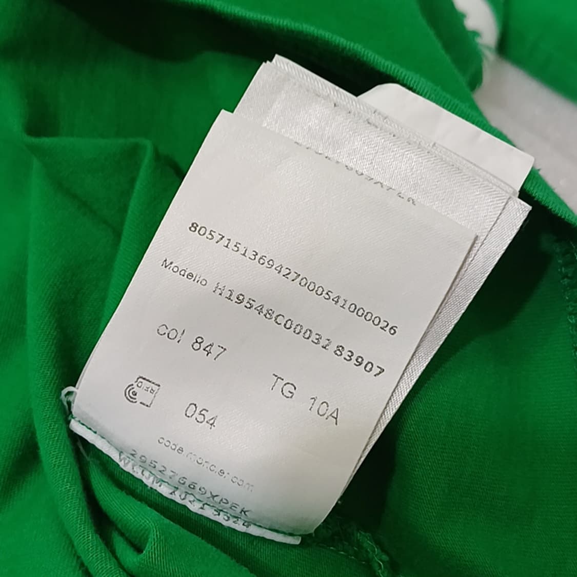 국내정품 몽클레어 키즈 라운드 반팔 티 아동 10y 140 사랑봉봉 상품이미지5