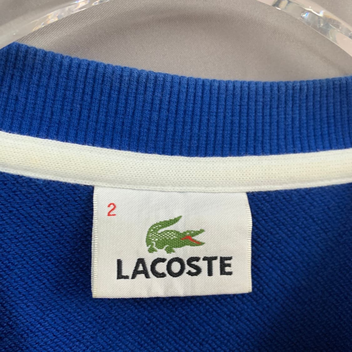 S 라코스테 빅 크록 로고 스웻셔츠 맨투맨 상품이미지4