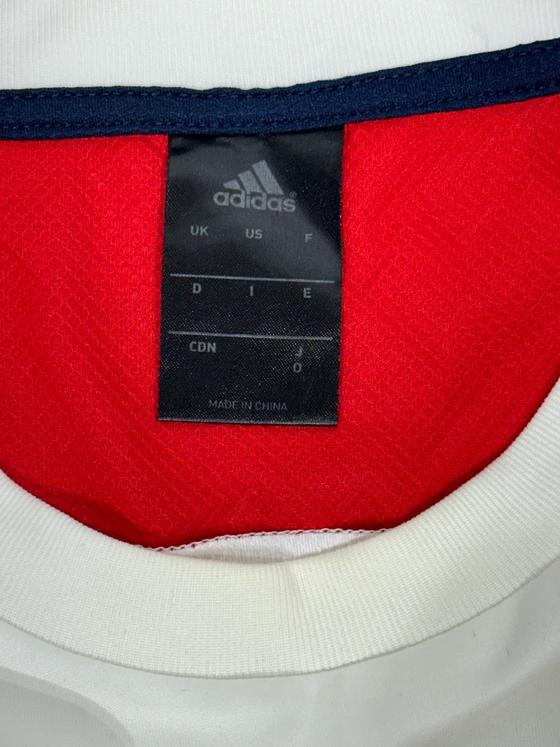 아다다스 고프코어 화이트 롱슬리브 블랙 삼선 기능성 긴팔티 L 상품이미지7