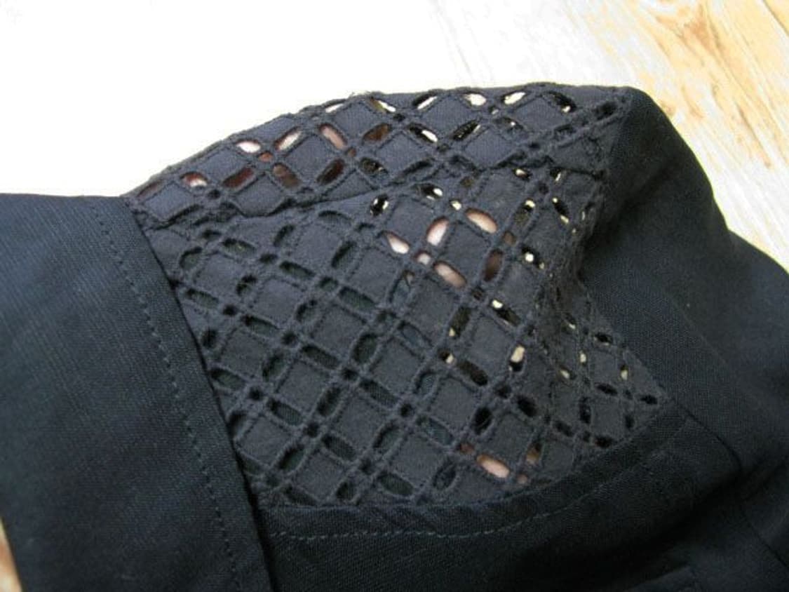 리스트(LIST) 펀칭 린넨점퍼 55-66 새상품 상품이미지3