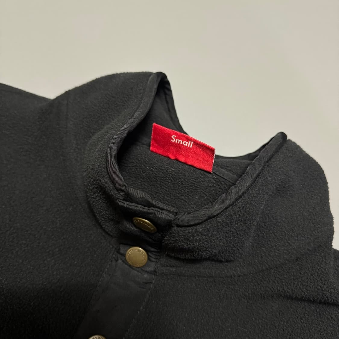 슈프림(SUPREME) 16fw 블랙 폴라텍 플리스 컬러블록 스냅 풀오버 상품이미지4