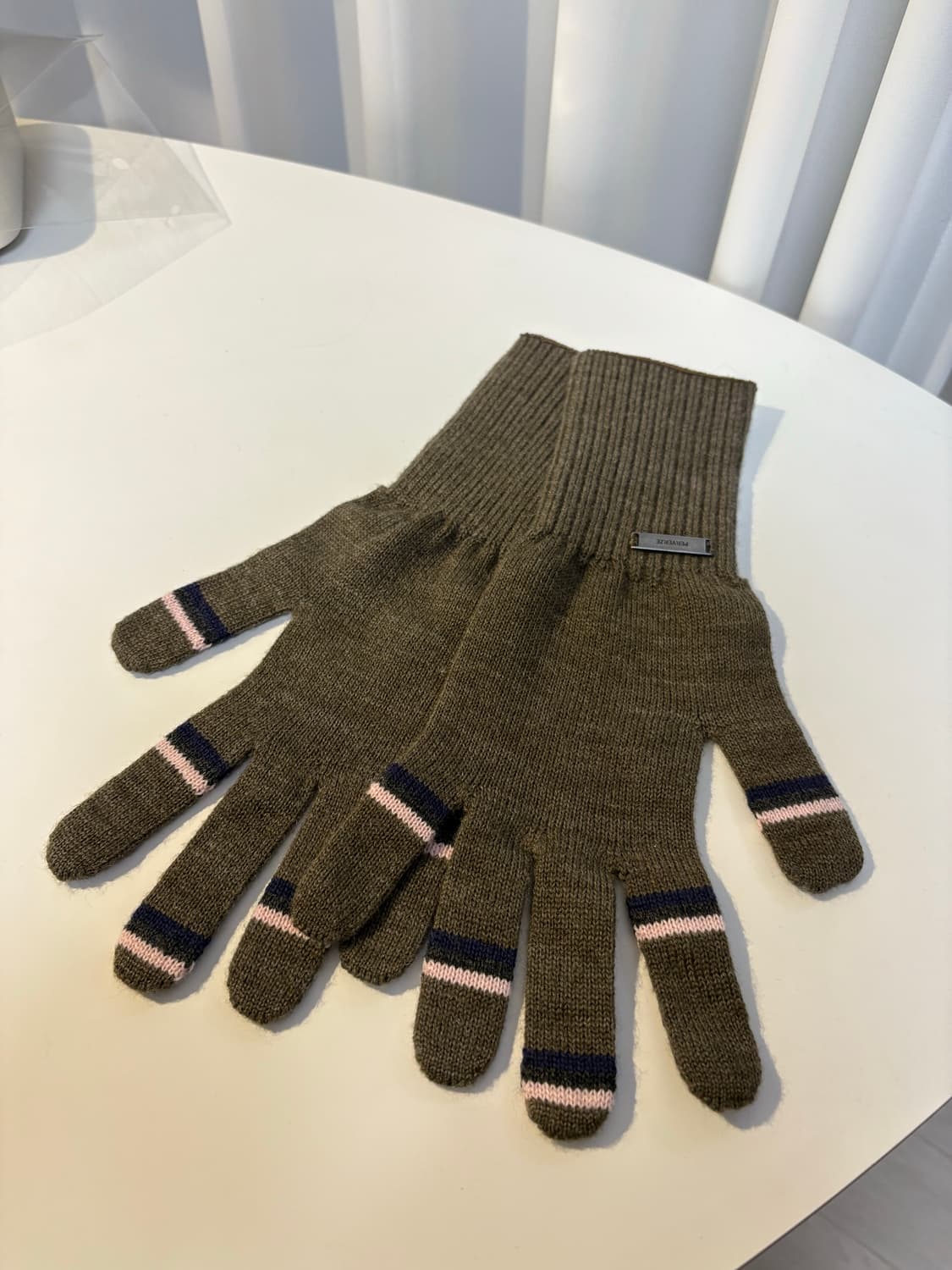 PERVERZE 퍼버즈 메리노 니트 롱 장갑 상품이미지1