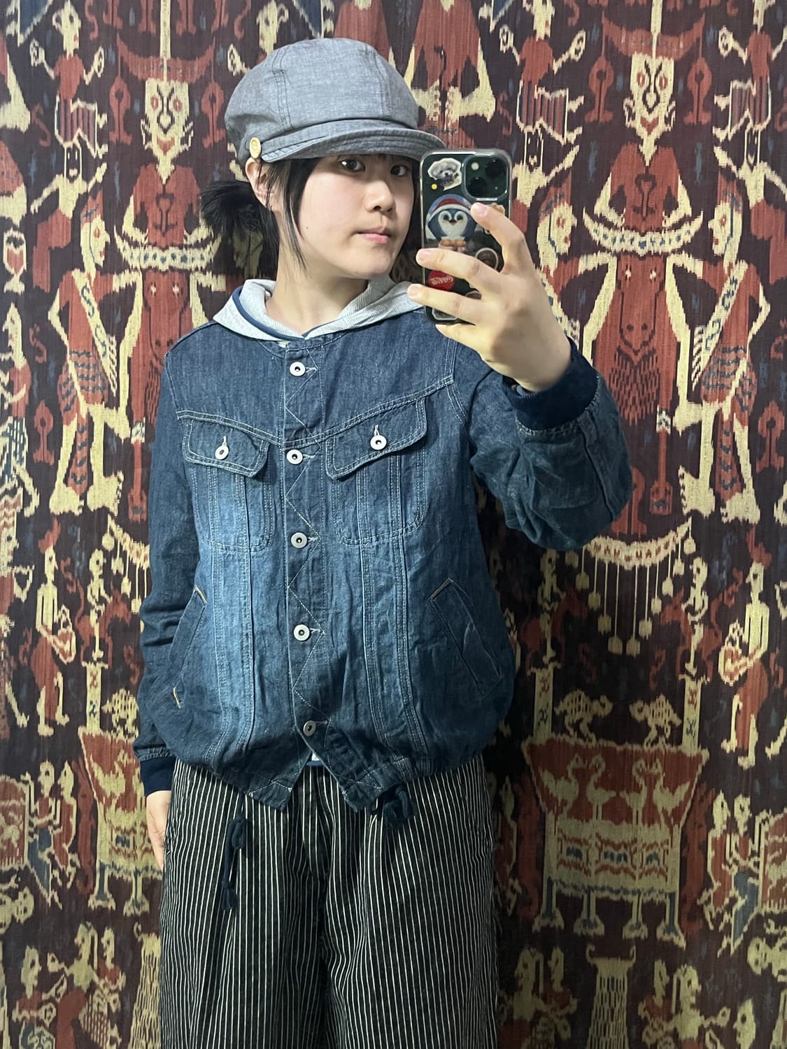 Nanea 노카라 데님 자켓 상품이미지4