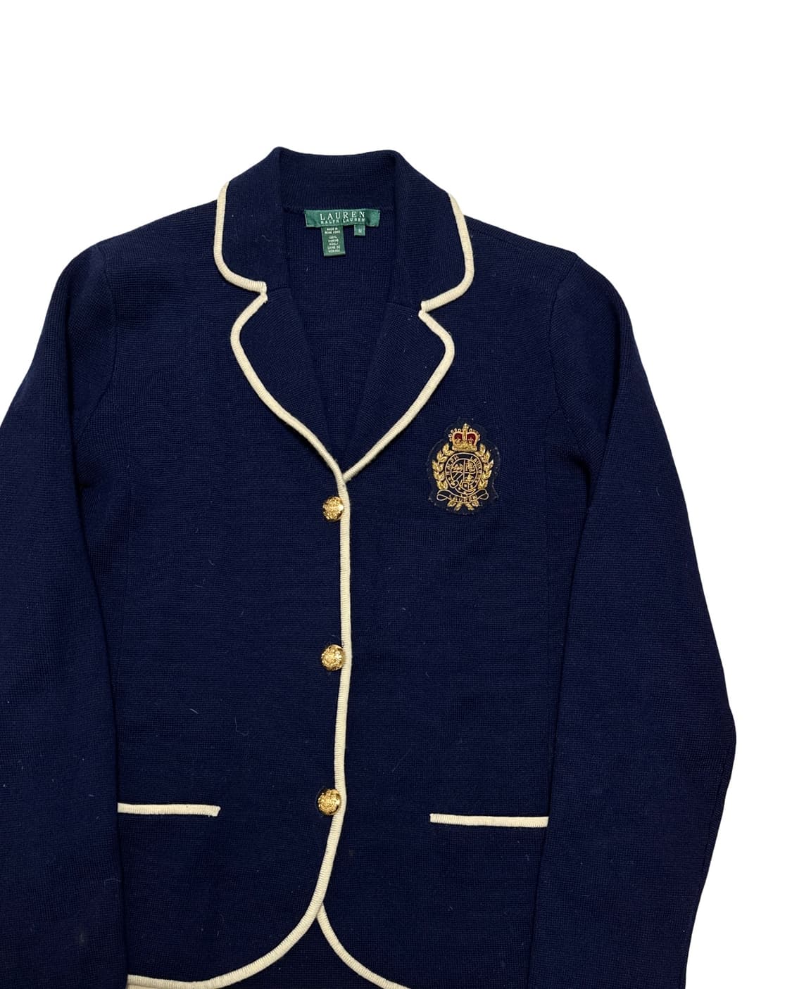 폴로 랄프로렌 네이비 니트 자켓 상품이미지2
