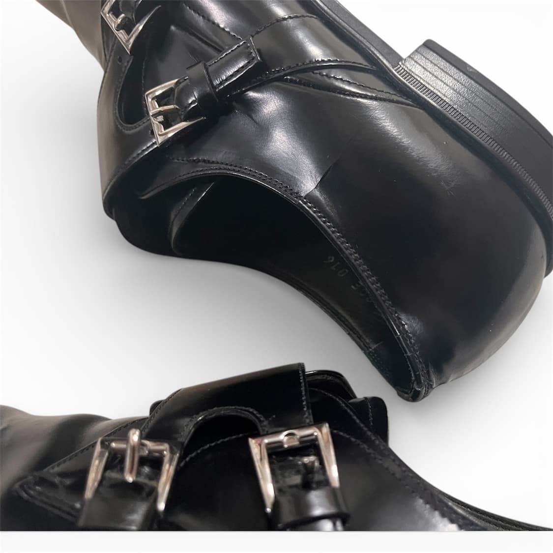 [275] 프라다 더블 몽크 스트랩 더비 슈즈 상품이미지4