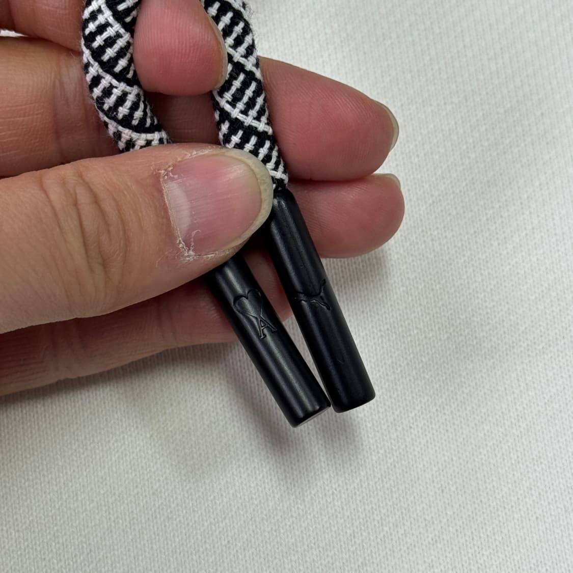 아미 x 푸마 화이트 후드 XXS 상품이미지5