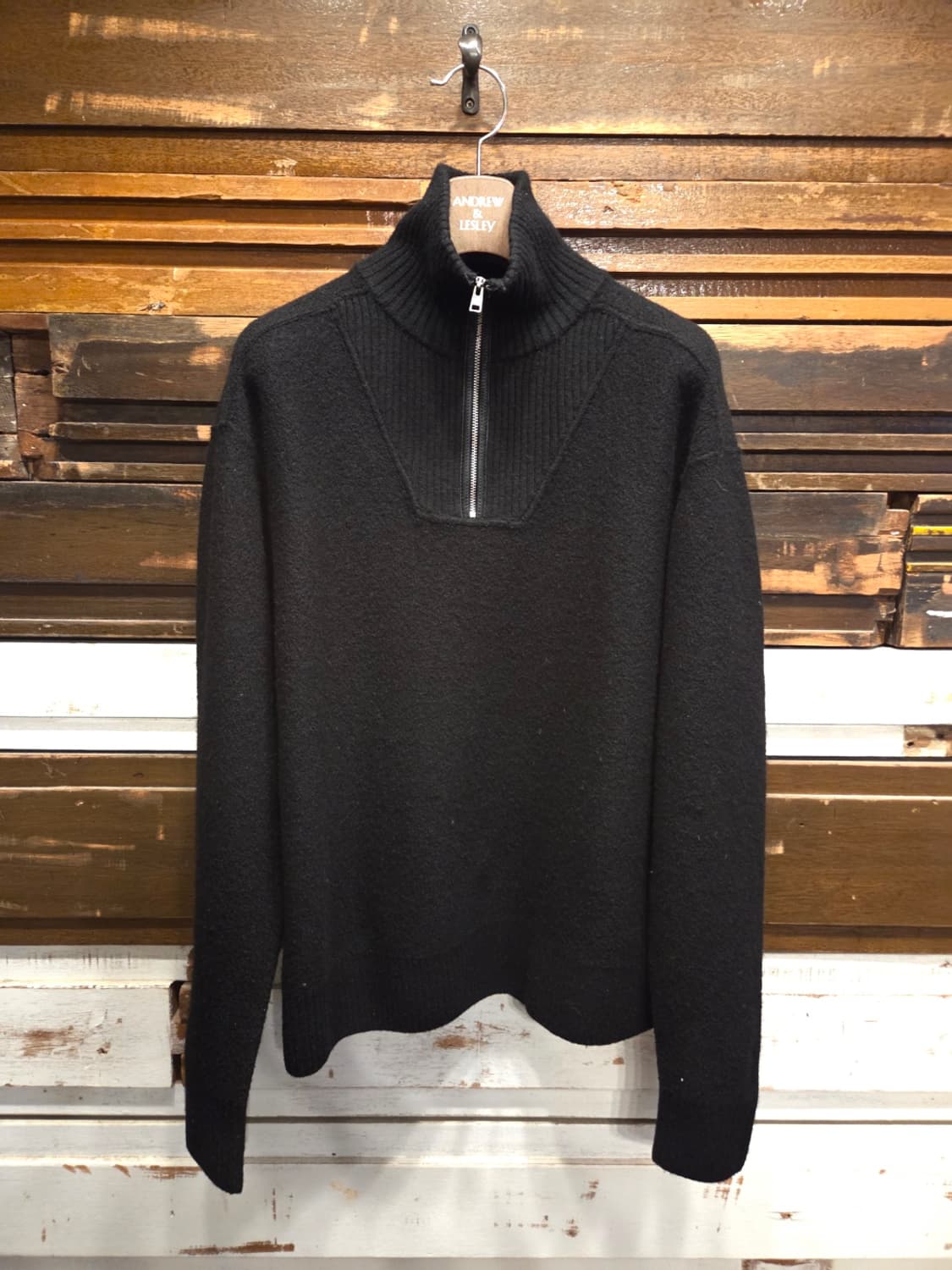 코스 짚업 니트 상품이미지1