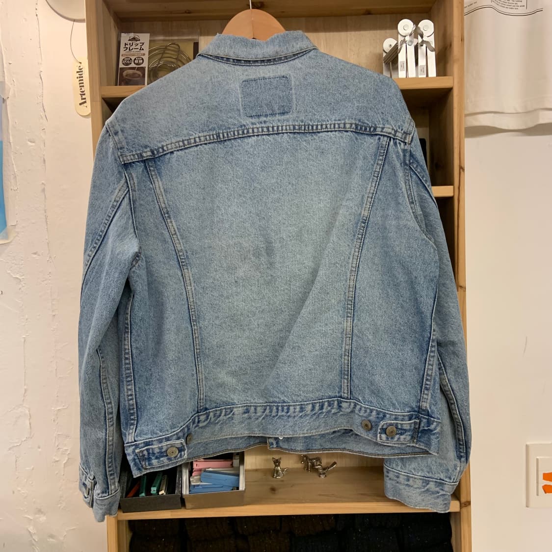 리바이스 75505 트러커 자켓 오랜지탭 상품이미지5