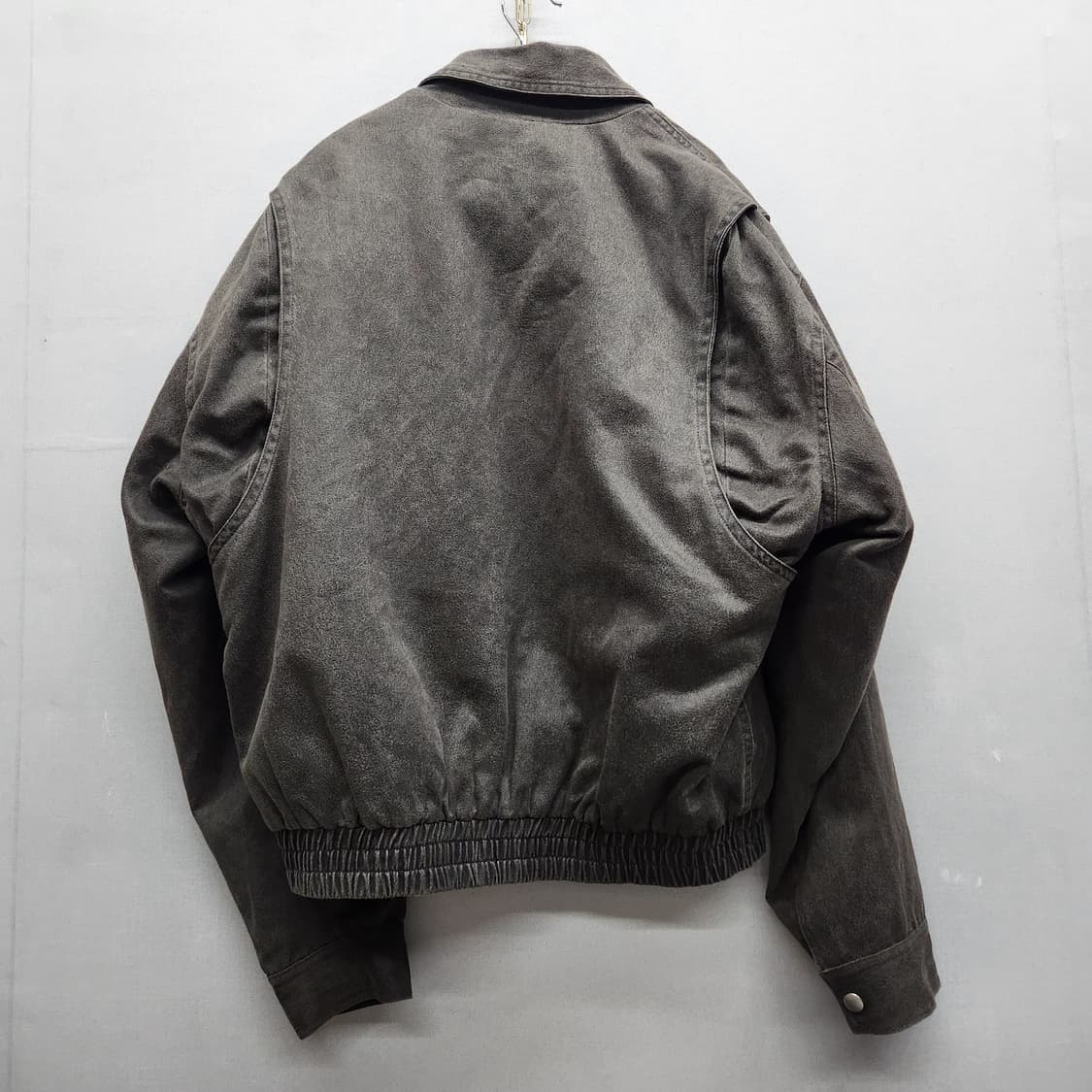 라퍼지스토어 버핑레더 오버핏 MA-1 투웨이자켓(안감) S(XL) 상품이미지4