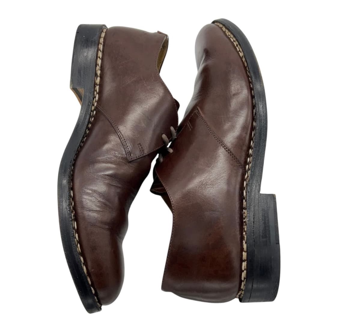 메종마르지엘라 다크 브라운 레더 더비 상품이미지2