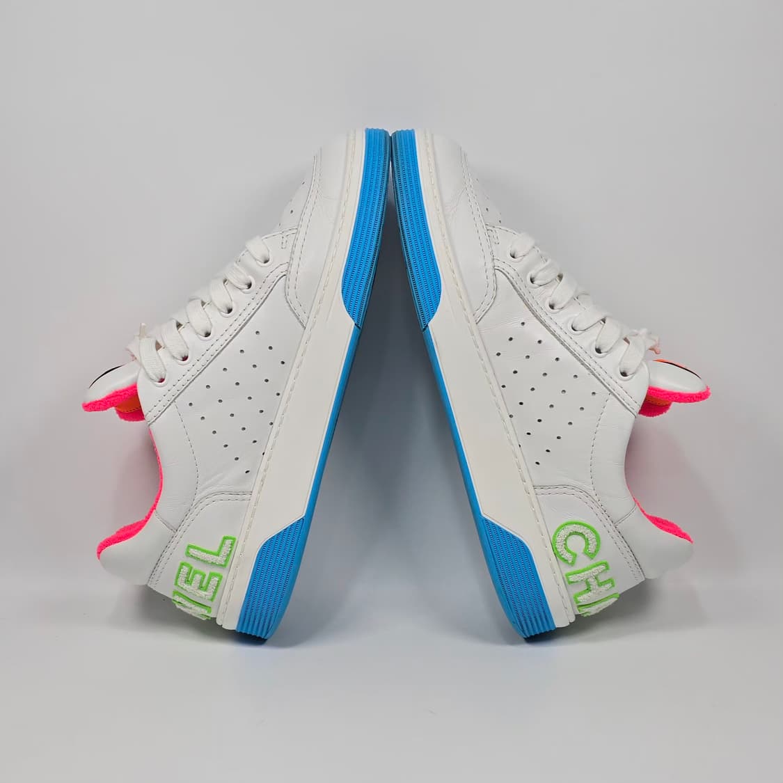 샤넬 네온 레터링 테니스 스니커즈 ( 270 ) 상품이미지5