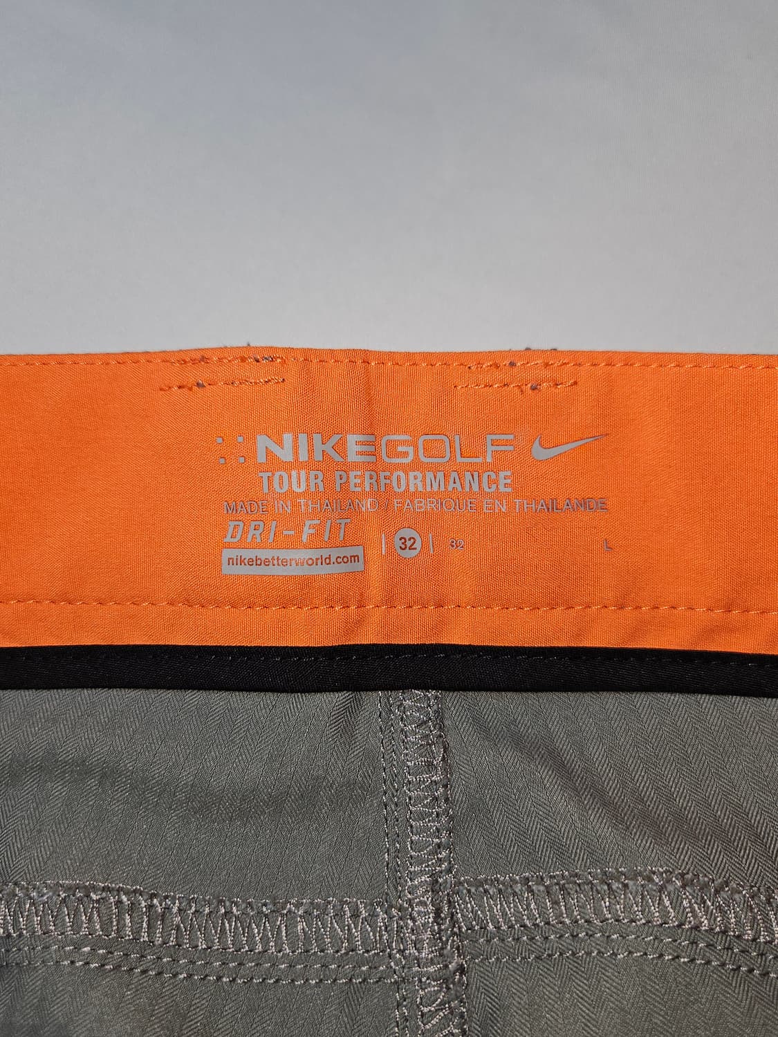 나이키 골프 드라이핏 팬츠 바지 기능성 슬랙스 패치 32 (거의 새상품) 상품이미지4