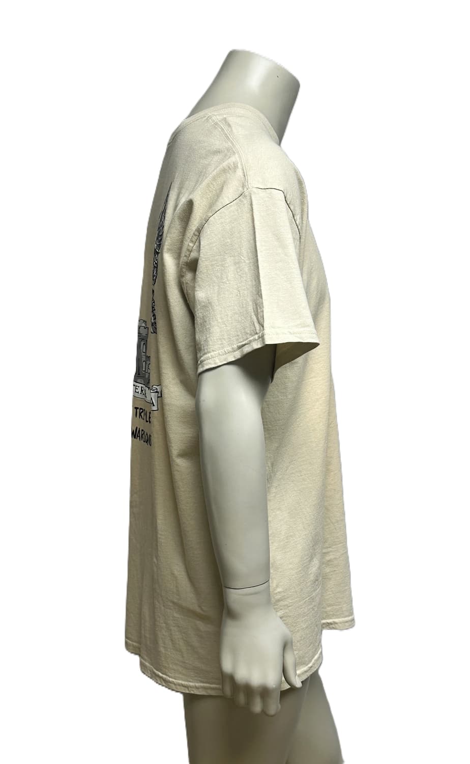 미군 기념 카키색 라운드 반팔 티셔츠 (XL) (만원샵) 상품이미지3