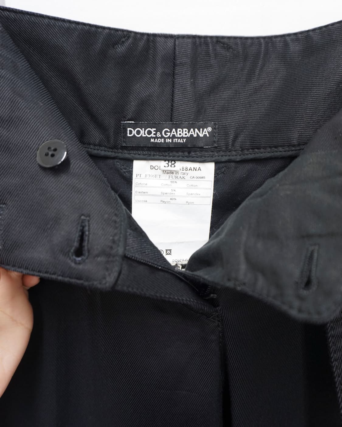 DOLCE & GABBANA metal-buckle pants 상품이미지5