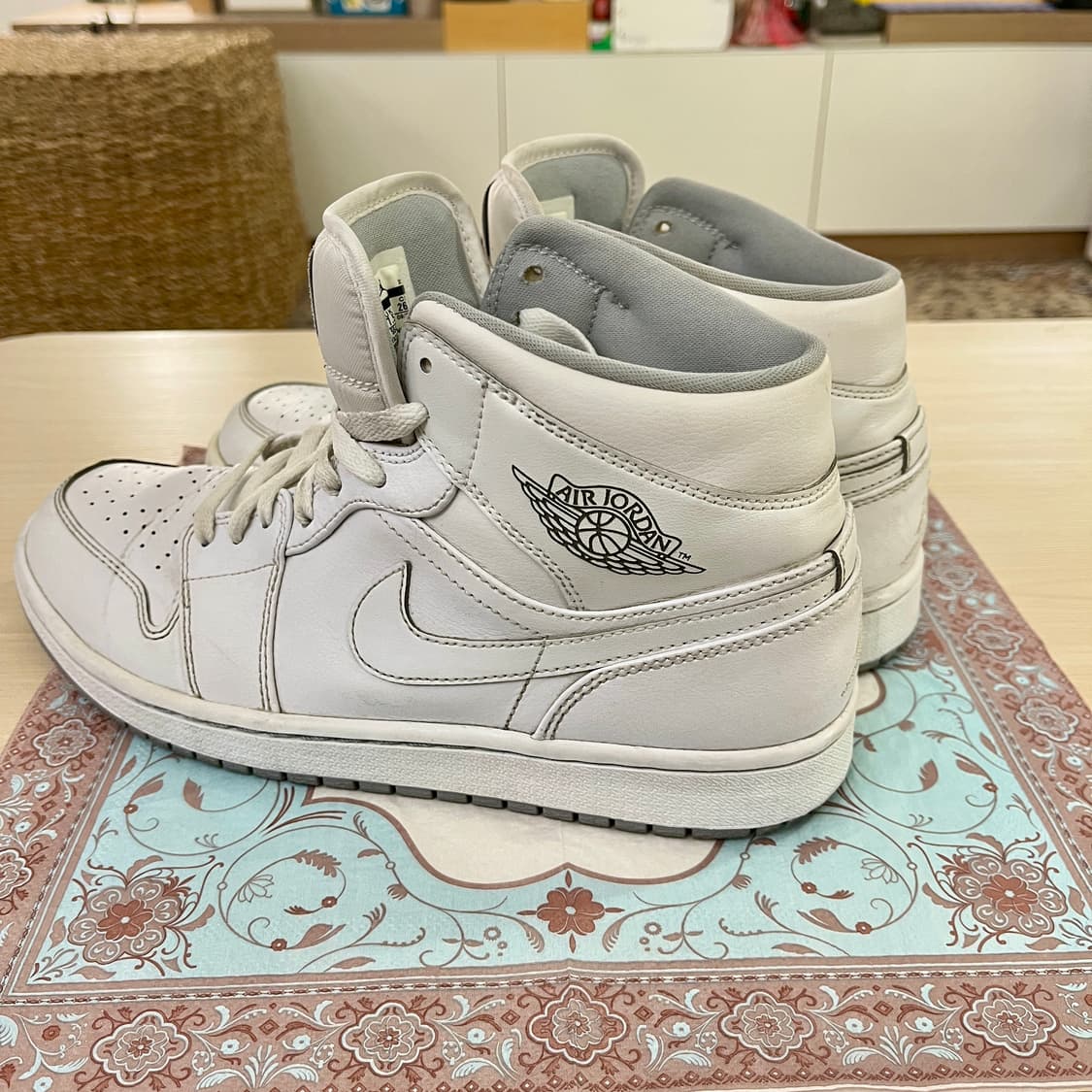 조던1 2016 화이트 울프 그레이(265) 상품이미지4