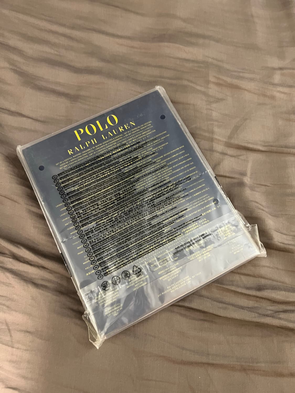 폴로 랄프로렌 칵테일 넵킨 새제품 상품이미지3