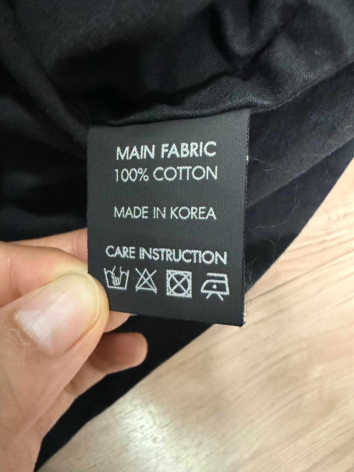 [OS] 피스마이너스원 풀오버 후드 #1 블랙 상품이미지6