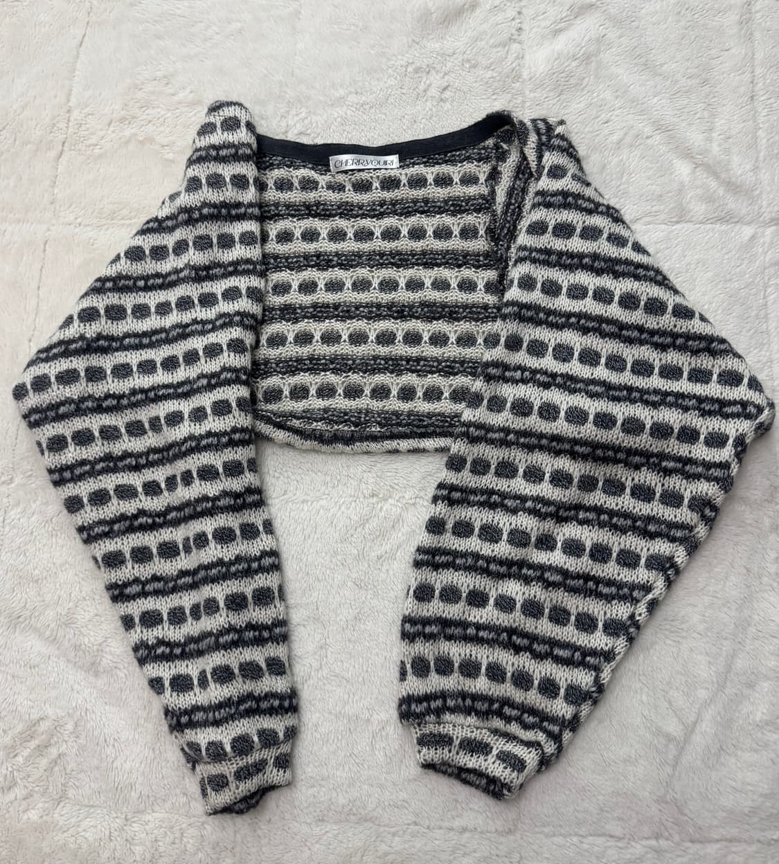 체리퀴리 니트 볼레로 스커트 세트 상품이미지4