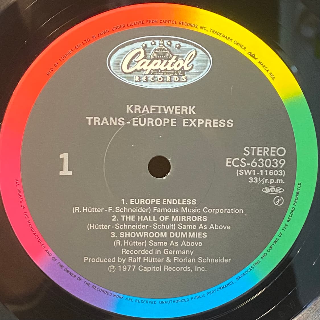 (LP) Kraftwerk - Trans-Europe Express 상품이미지4