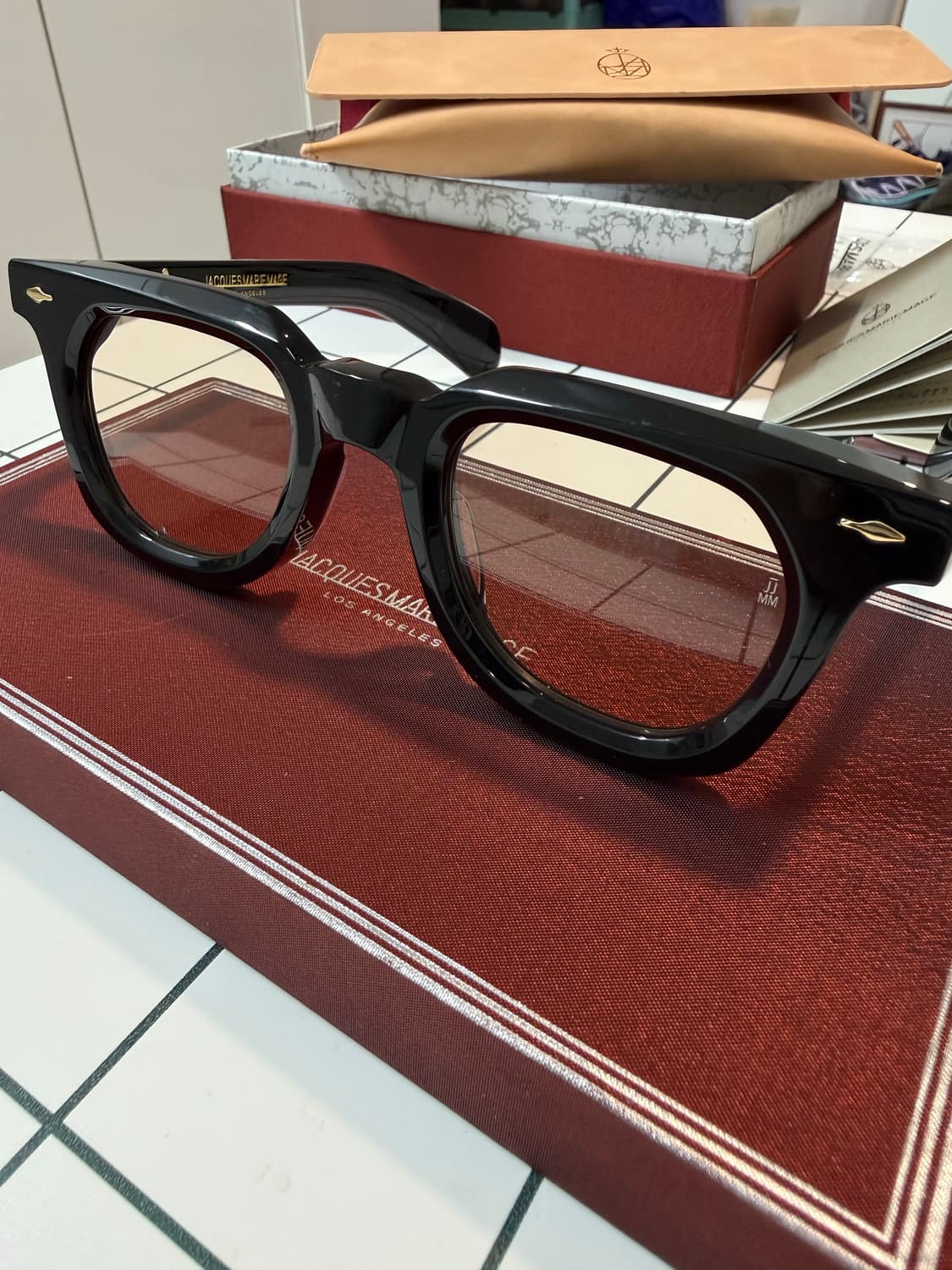 JACQUES MARIE MAGE Vendome 블랙 47/25 상품이미지2