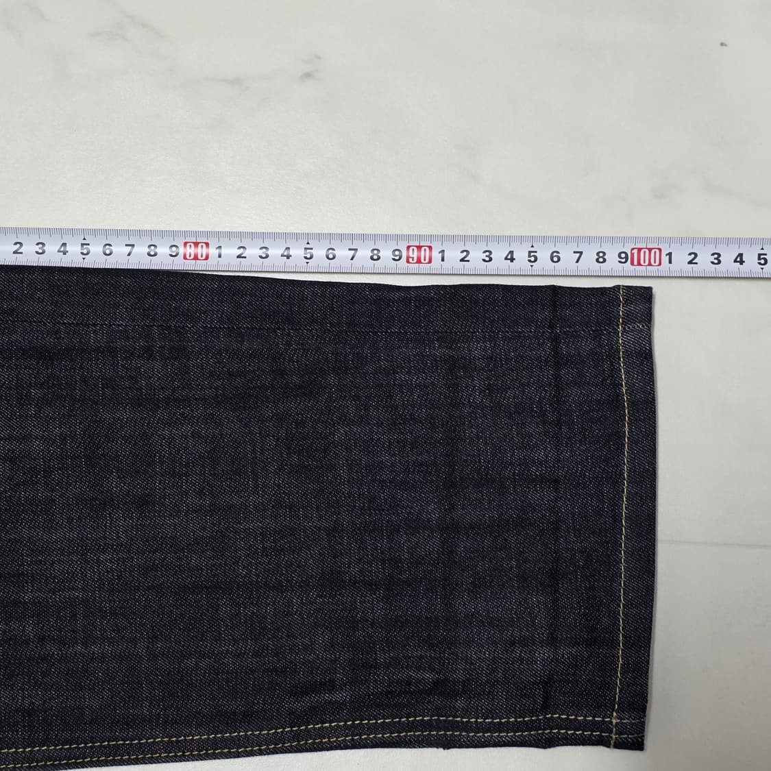 34) 플랙진 스티즈 진청 데님팬츠 상품이미지7