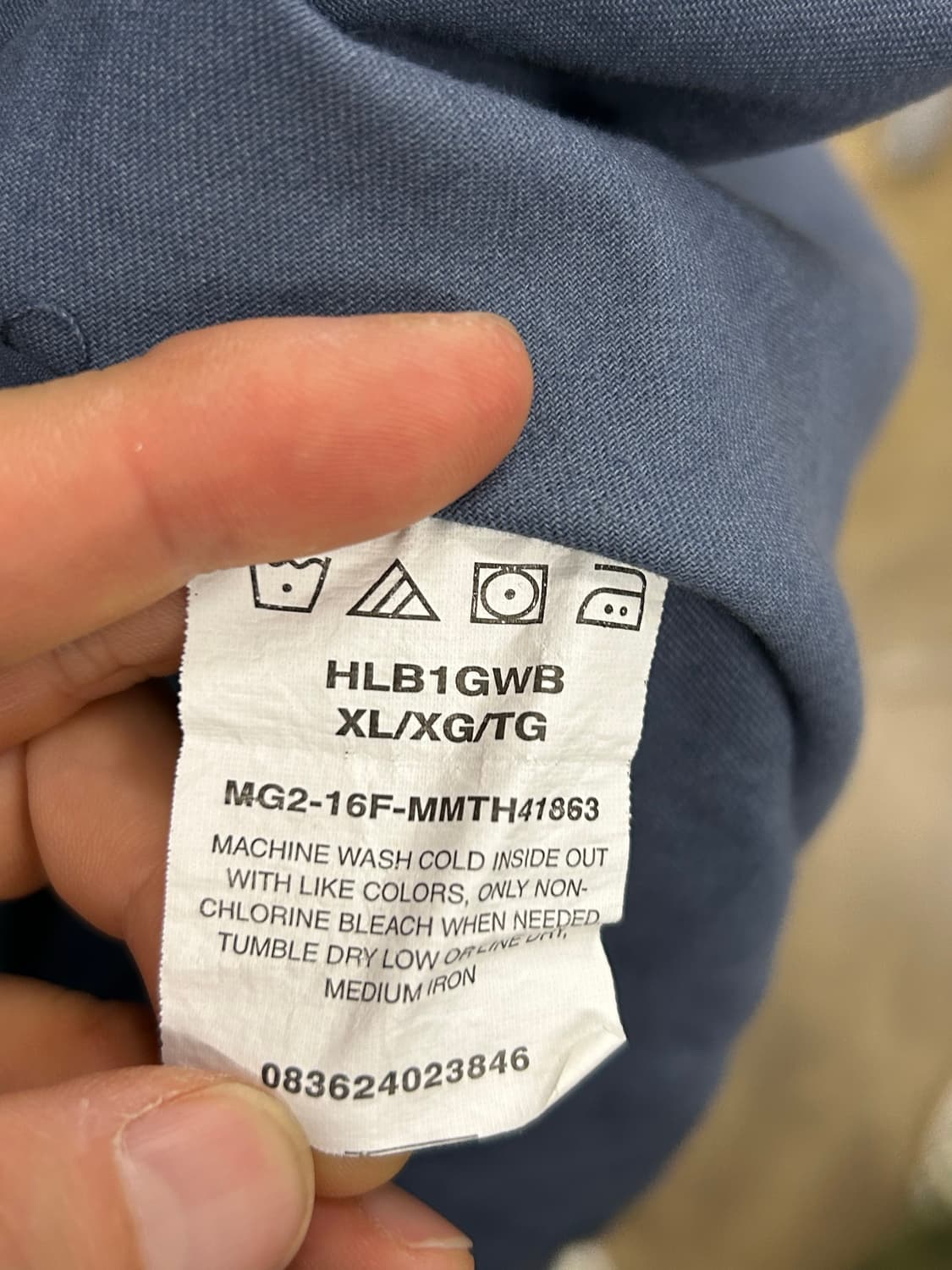 랭글러(wrangler) 블루 긴팔 셔츠 상품이미지7