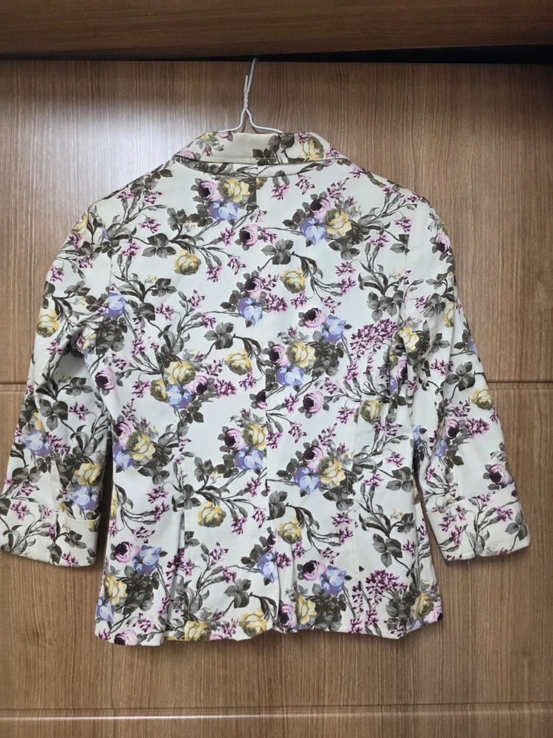 버쉬카 플로럴 프린트 블레이저 자켓 M 상품이미지5