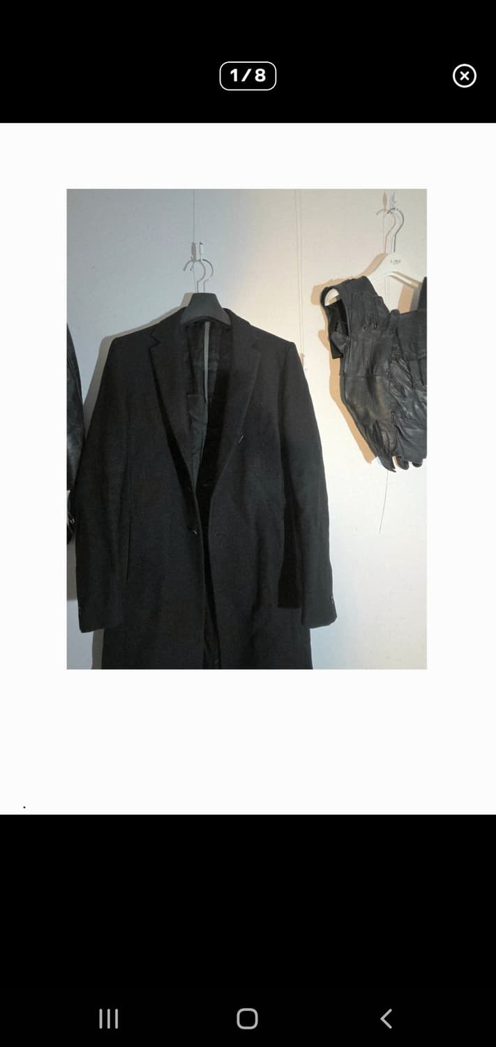 Kazuyuki Kumagai Attachment 싱글 코트 상품이미지1