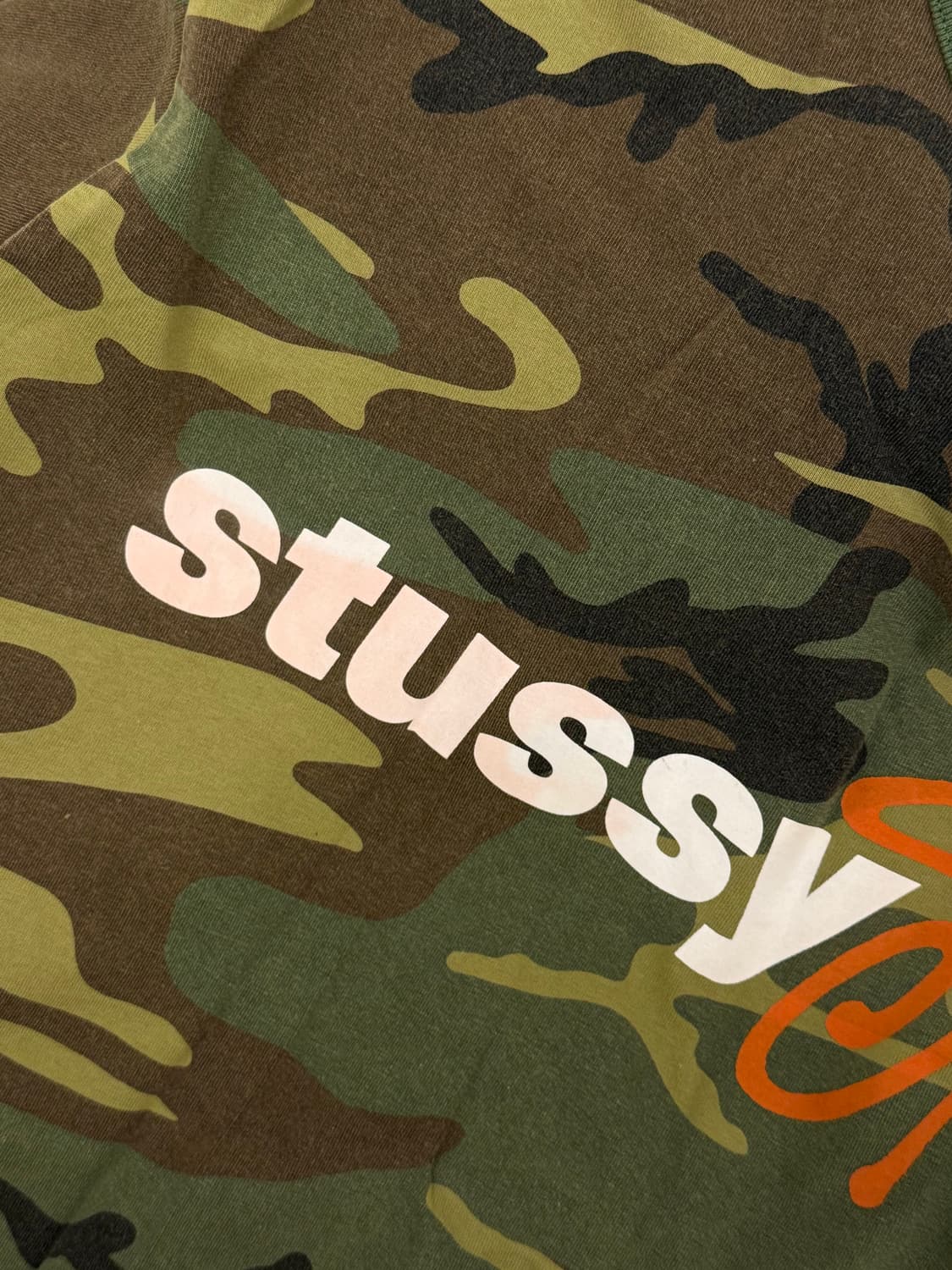 스투시 카모 티셔츠 상품이미지2