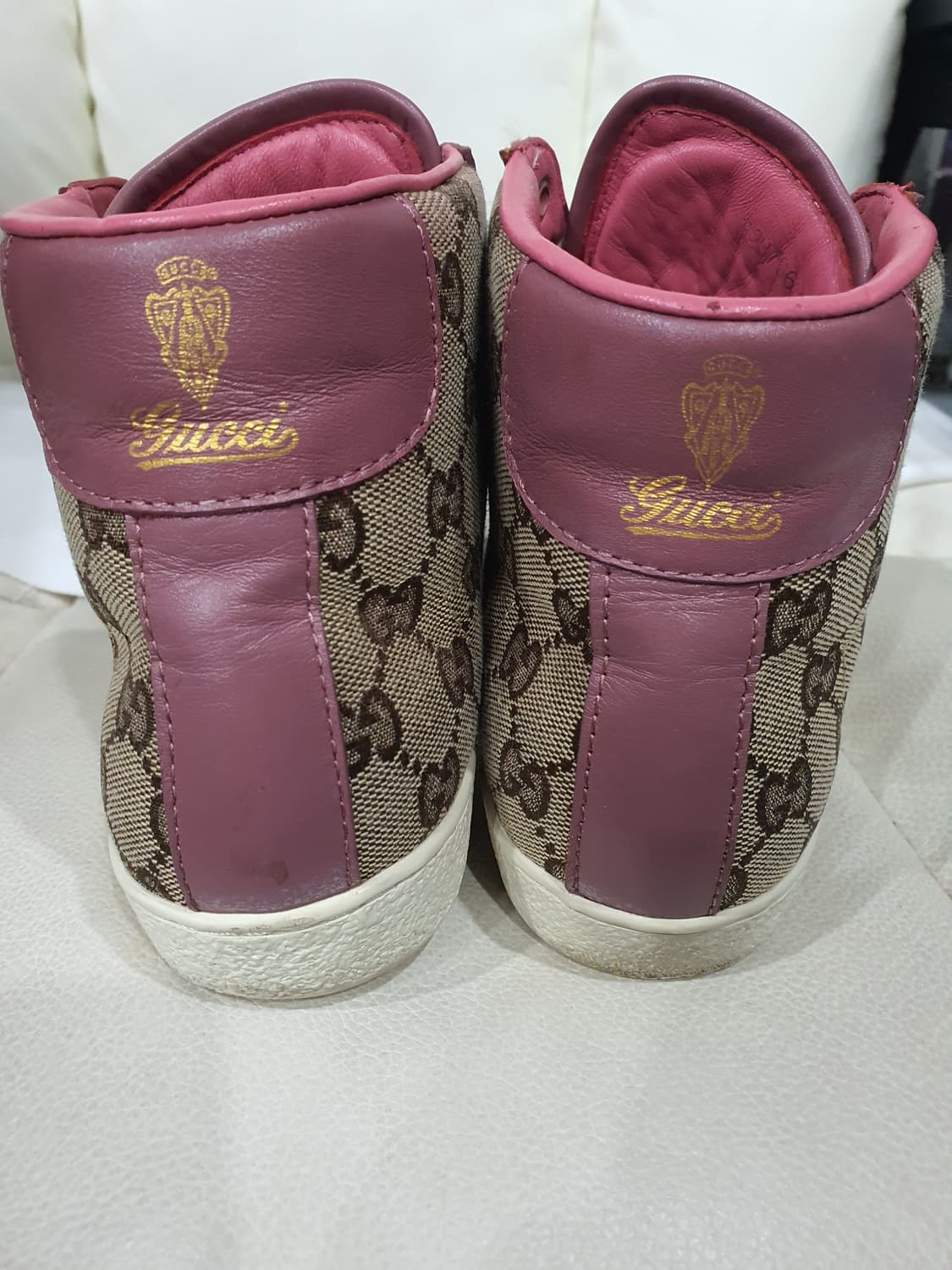 구찌 하이탑 스니커즈(정품) 상품이미지4