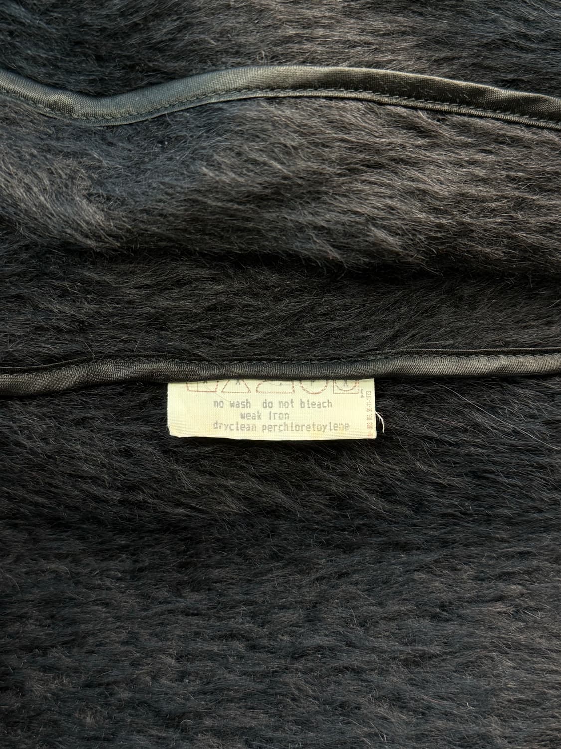 Margon 블랙 알파카 울 코트 (Italy) 상품이미지9