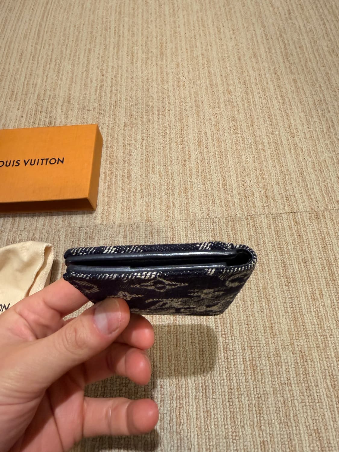 루이비통 태피스트리 데님 한정판 오거나이저 상품이미지6